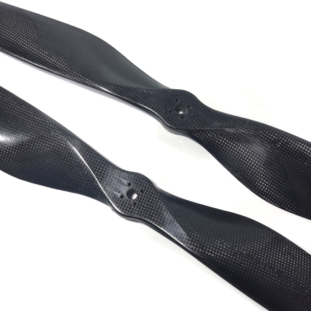 Maytech CW CCW 32'' x 10'' Inch Carbon Fiber Balsa Wood Composite Propeller T-Motor Whole Blades