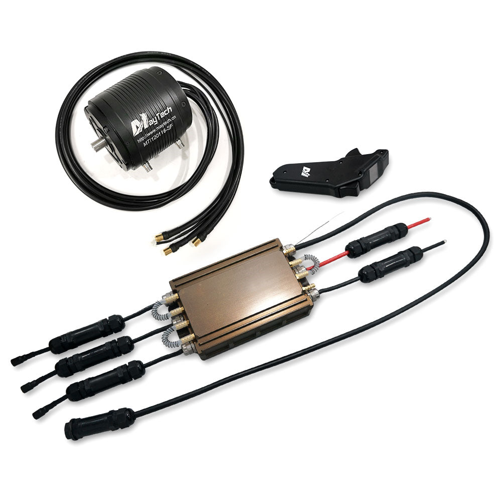 ESURF/ RC Boat Kit WATERCOOLED 120116 18.8KW MOTOR + WATERPROOF 300A 32Bit ESC+ MTSKR1905WF REMOTE + 300A 85V SWITCH + WATER PUMP