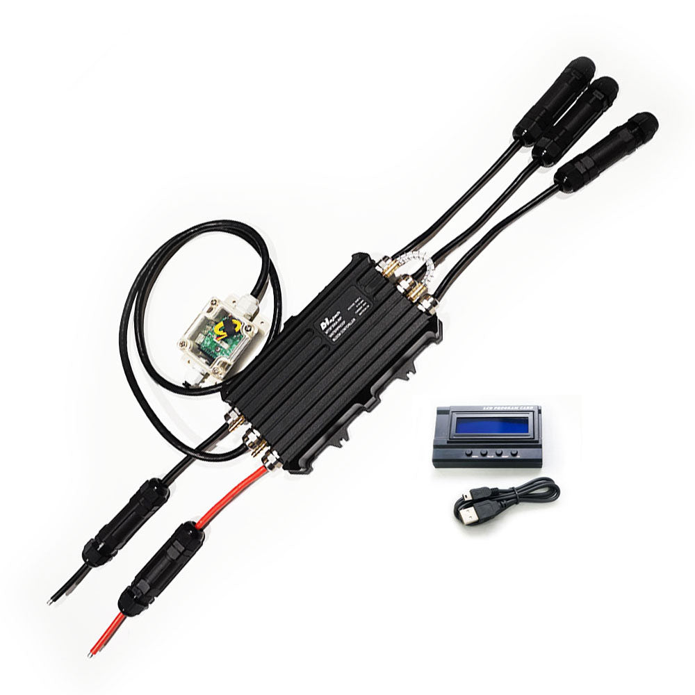 ESURF/ RC Boat Kit WATERCOOLED 120116 18.8KW MOTOR + WATERPROOF 300A ESC+ MTSKR1905WF REMOTE + 300A 85V SWITCH + WATER PUMP