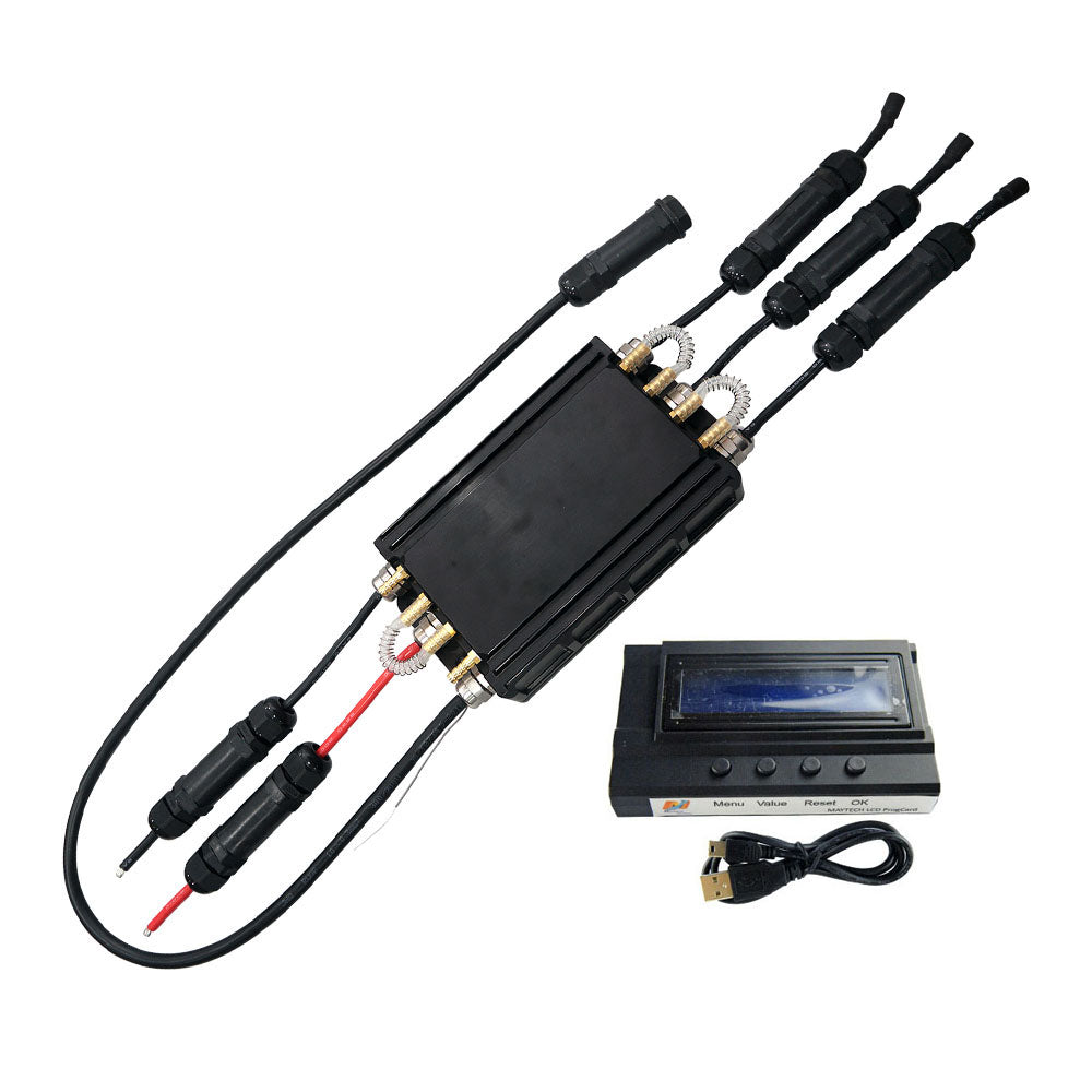 ESURF/ RC Boat Kit WATERCOOLED 120116 18.8KW MOTOR + WATERPROOF 300A 32Bit ESC+ MTSKR1905WF REMOTE + 300A 85V SWITCH + WATER PUMP