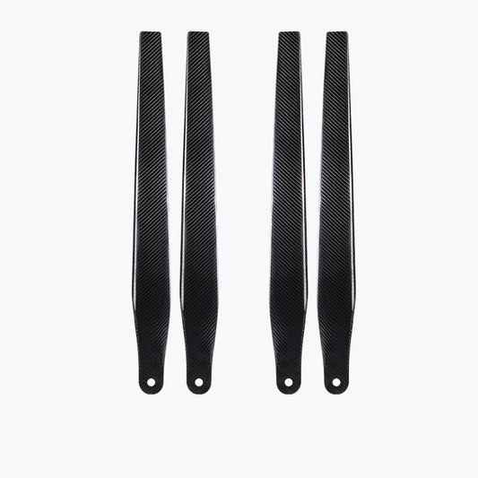 CW CCW 56''x27'' Inch Foldable Propeller for DJI T60 Agricultural Drone Carbon + Carbon Fiber Composite Blades