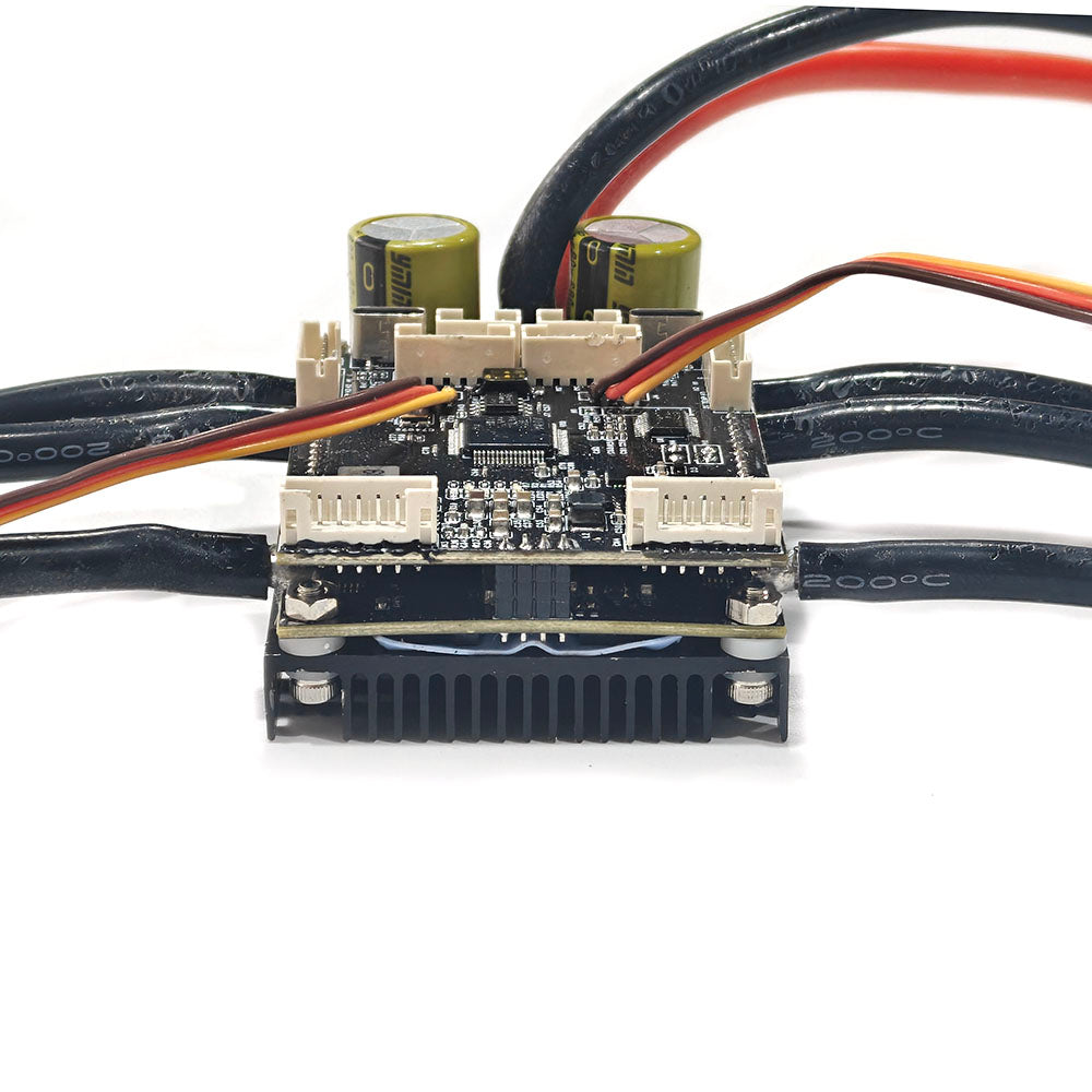 Maytech Dual VESC with Heat Sink 60A based on VESC6 for Electric Skateboard Robots