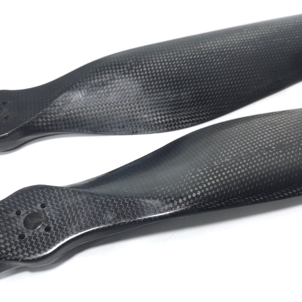 Maytech CW CCW 32'' x 10'' Inch Carbon Fiber Balsa Wood Composite Propeller T-Motor Whole Blades