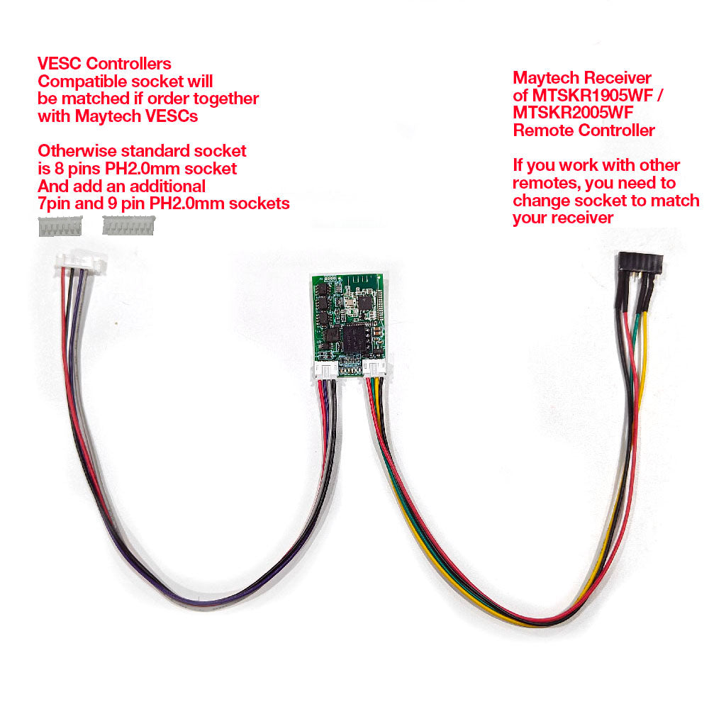 In Stock V5 Bluetooth Module Can Automatically Switch VESC Communication with Receiver or Bluetooth Module