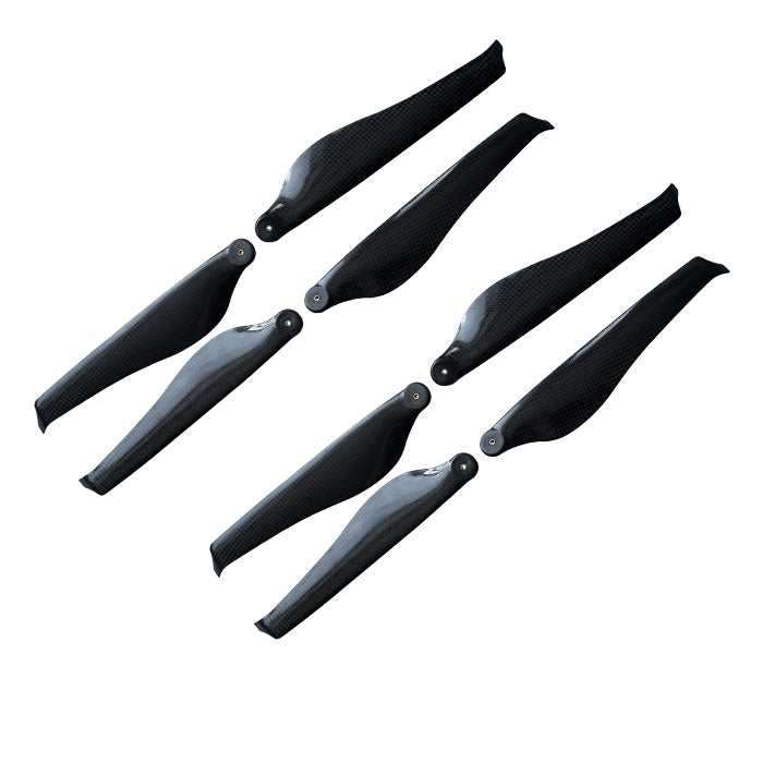 Quite 16‘’ x 5'' Fold Propeller Carbon Fiber + PMI Aviation Bubble Composite Carbon Prop Lightweight for Agricultural Drone Photography Drones