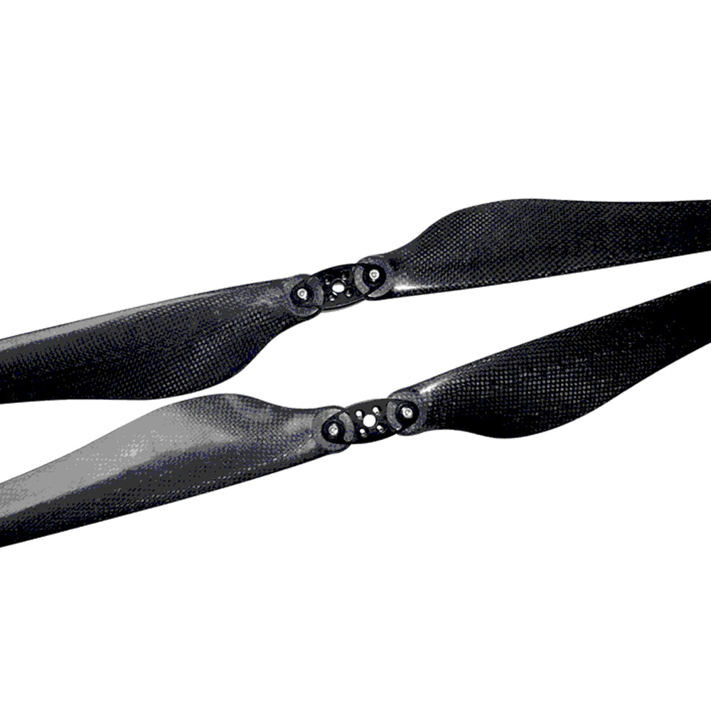 Quite 20‘’ x 6.6'' Fold Propeller Carbon Fiber Balsa Wood Composite Carbon Prop Lightweight