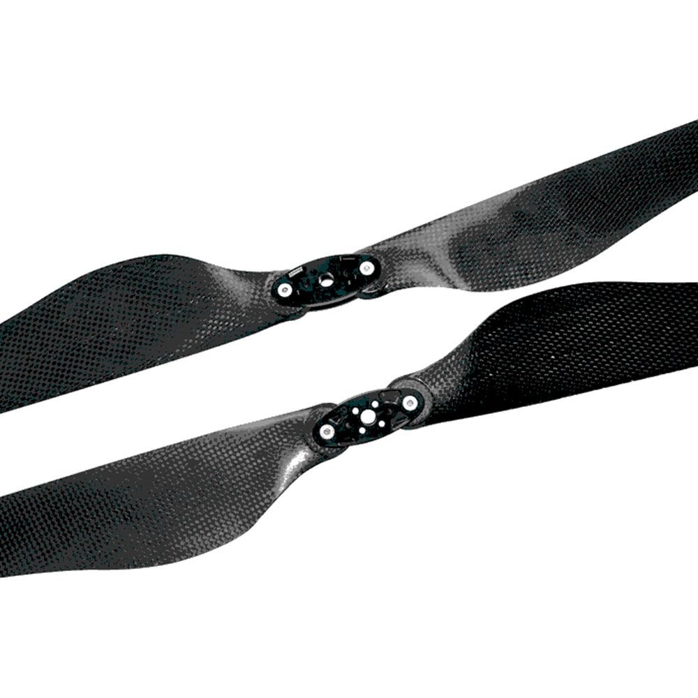 Quite 20‘’ x 6.6'' Fold Propeller Carbon Fiber Balsa Wood Composite Carbon Prop Lightweight