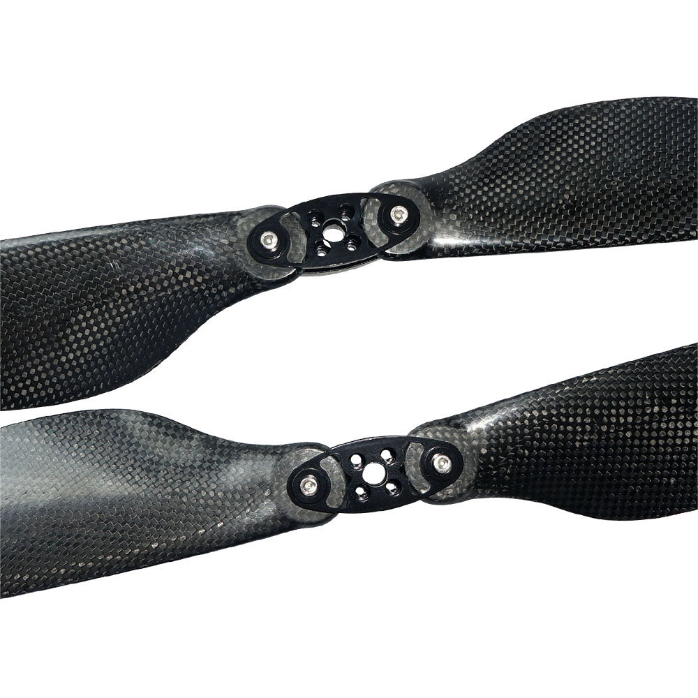Quite 24‘’ x 7.9'' Fold Propeller Carbon Fiber Balsa Wood Composite Carbon Prop Lightweight