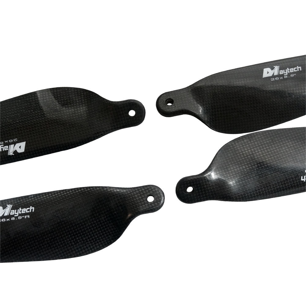 26‘’ x 8.5'' CW CCW T-motor Fold Type Carbon Fiber Propeller Balsa Wood Composite Prop Lightweight