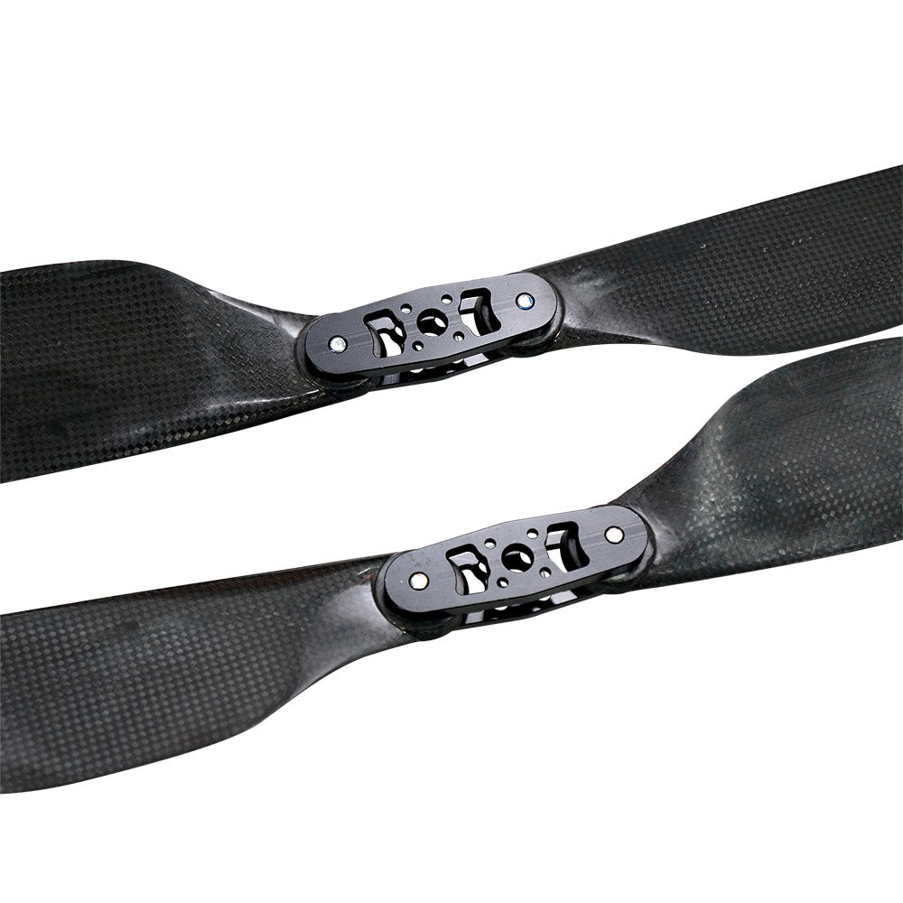Quite 28‘’ x 9.2'' Fold Propeller Carbon Fiber Balsa Wood Composite Carbon Prop Lightweight