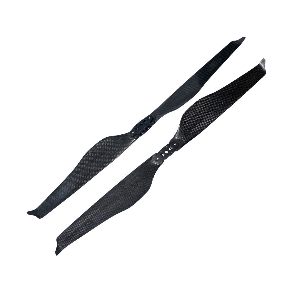 Quite 32'’ x 10.5'' Fold Propeller Carbon Fiber Balsa Wood Composite Carbon Prop Lightweight