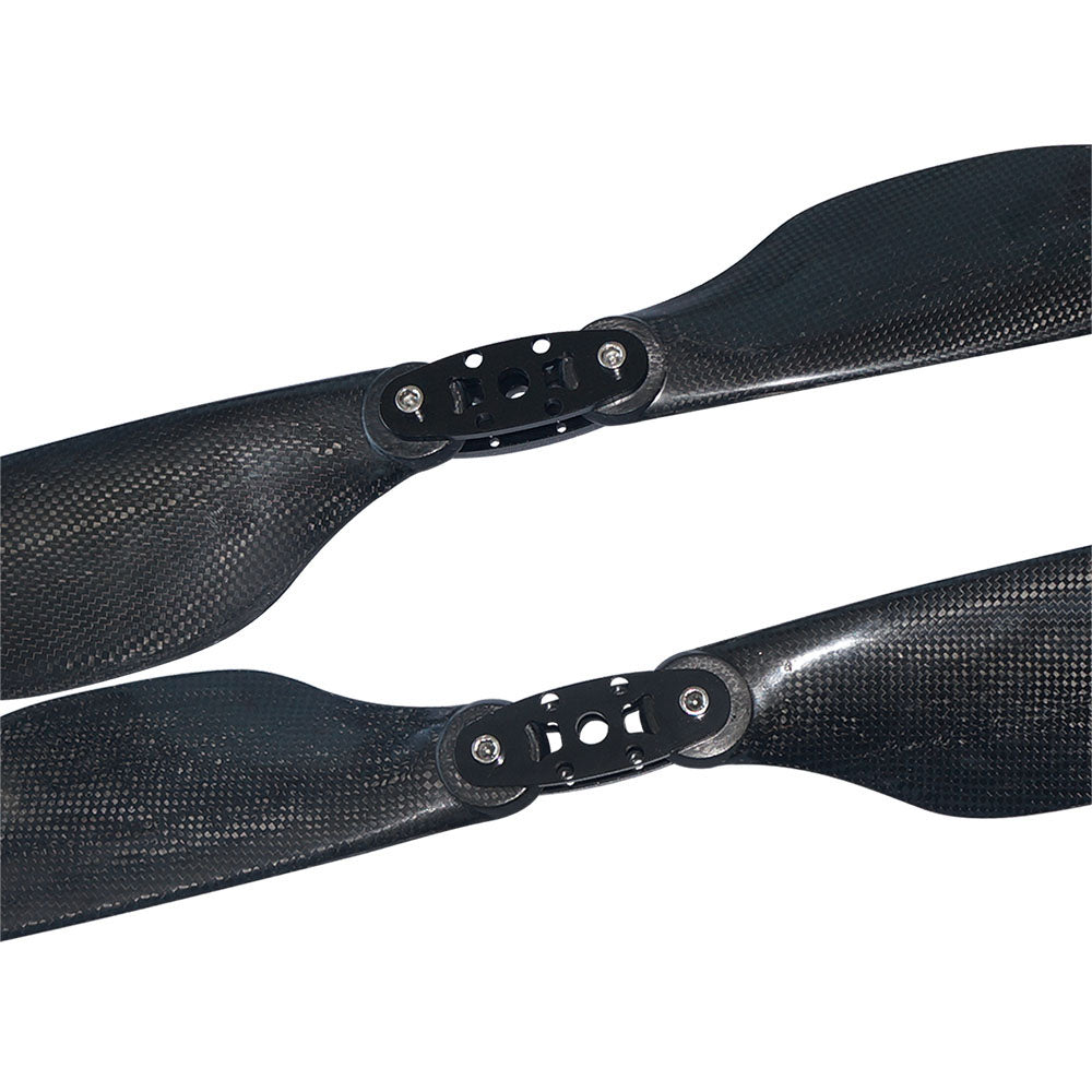 Quite 32'’ x 10.5'' Fold Propeller Carbon Fiber Balsa Wood Composite Carbon Prop Lightweight