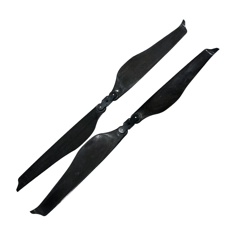 Quite 35‘’ x 11.8'' Fold Propeller Carbon Fiber Balsa Wood Composite Carbon Prop Lightweight