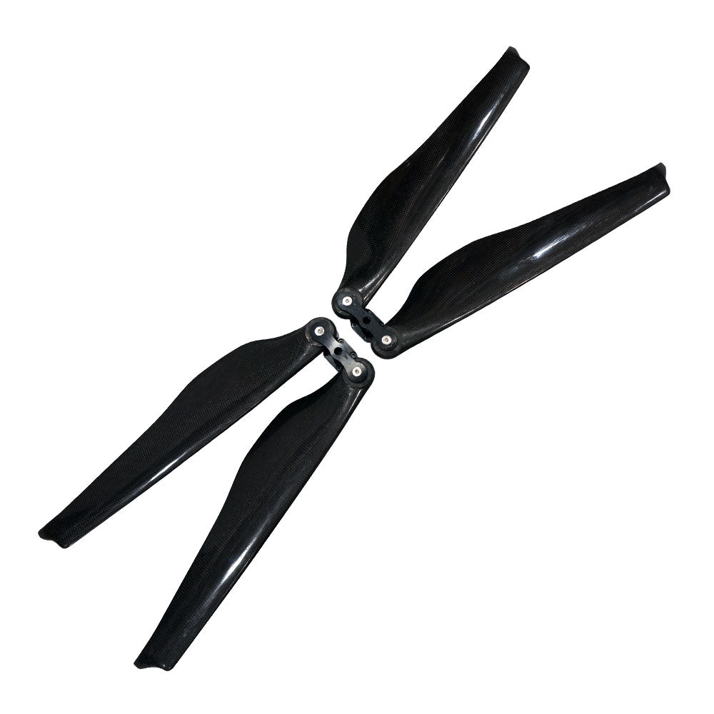 Quite 35‘’ x 11.8'' Fold Propeller Carbon Fiber Balsa Wood Composite Carbon Prop Lightweight