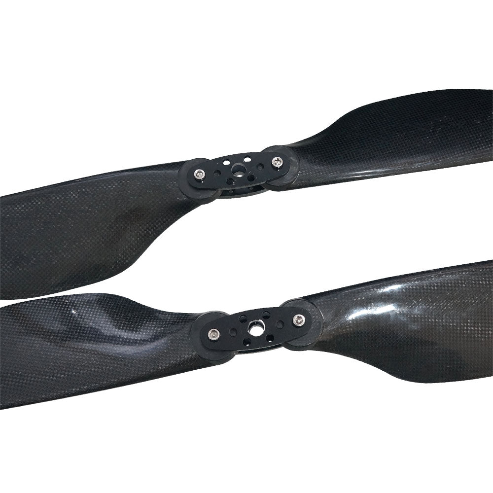 Quite 36‘’ x 11.8'' Fold Propeller Carbon Fiber Balsa Wood Composite Carbon Prop Lightweight