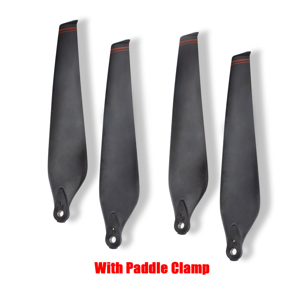 In Stock CW CCW MTCG100 Folding Propeller Nylon / Carbon + Carbon Fiber Composite Blades for JF P100 V40 V50
