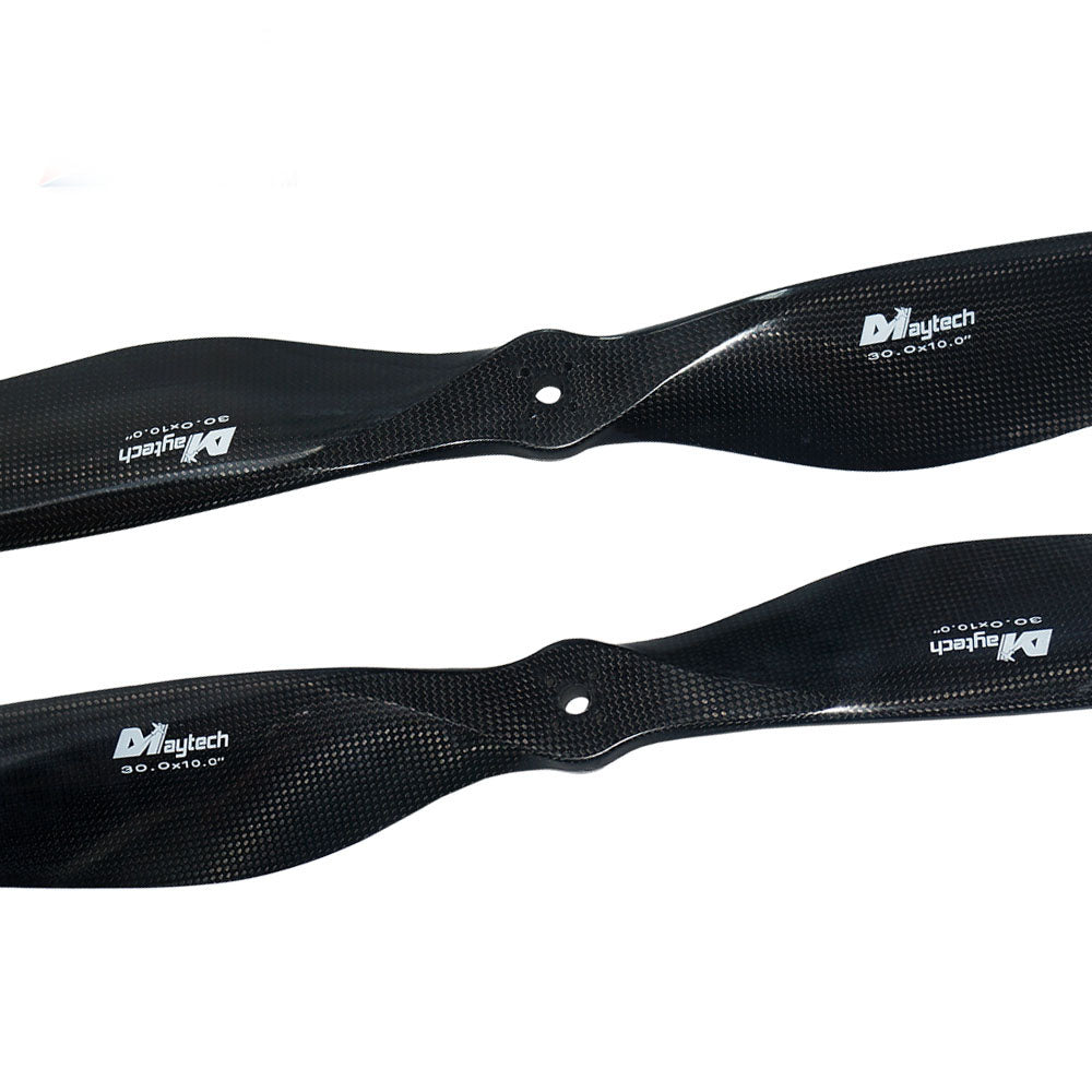 30‘’ x 10'' CW CCW T-motor Whole Type Carbon Fiber Propeller Balsa Wood Composite Prop Lightweight