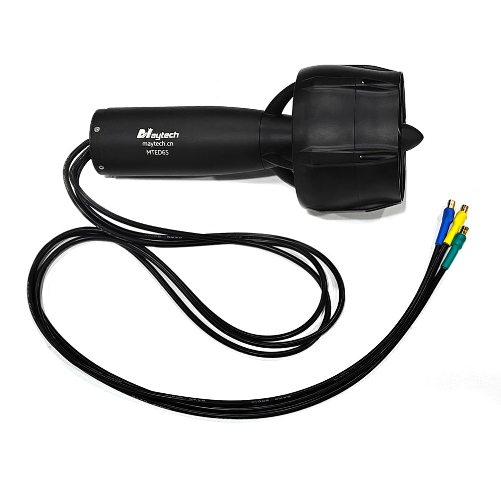 Maytech 5.5KW Efoil Motor with Propeller and Prop Guard MTED65 65162 for Tow Boogie / Thruster / Jet Propulsion / Underwater Scooter