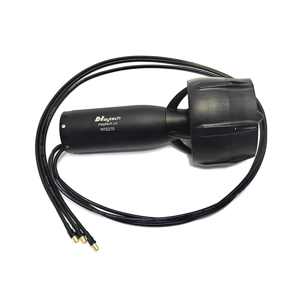 Maytech New Motor MTED70 Waterproof Motor with Propeller and Prop Guard for Eoil / Tow Boogie / Thruster / Jet Propulsion / Underwater Scooter