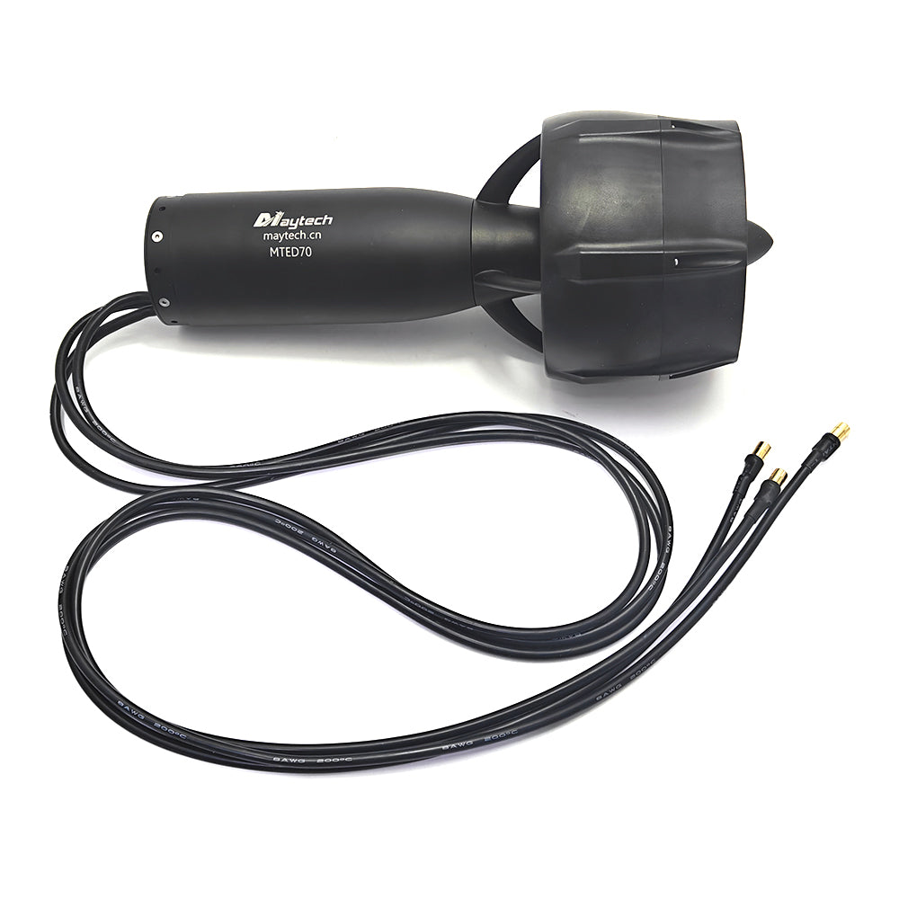 Maytech New Motor MTED70 Waterproof Motor with Propeller and Prop Guard for Eoil / Tow Boogie / Thruster / Jet Propulsion / Underwater Scooter