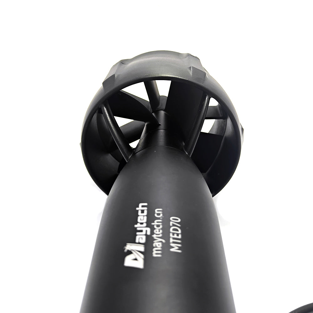 Maytech New Motor MTED70 Waterproof Motor with Propeller and Prop Guard for Eoil / Tow Boogie / Thruster / Jet Propulsion / Underwater Scooter