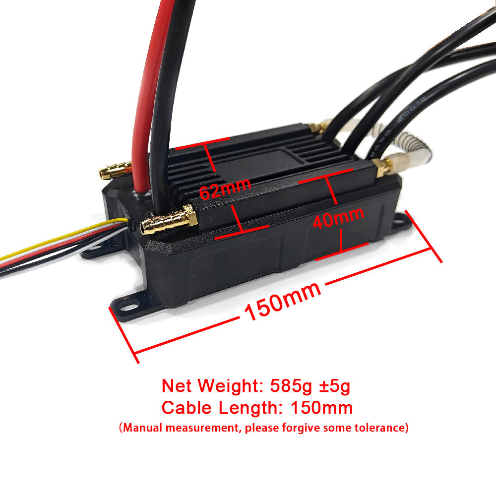In Stock! Maytech New Marine 32Bit 300A 75V ESC IP68 Waterproof Smaller Size ESC for Efoil Underwater Thruster Electric Surfboard