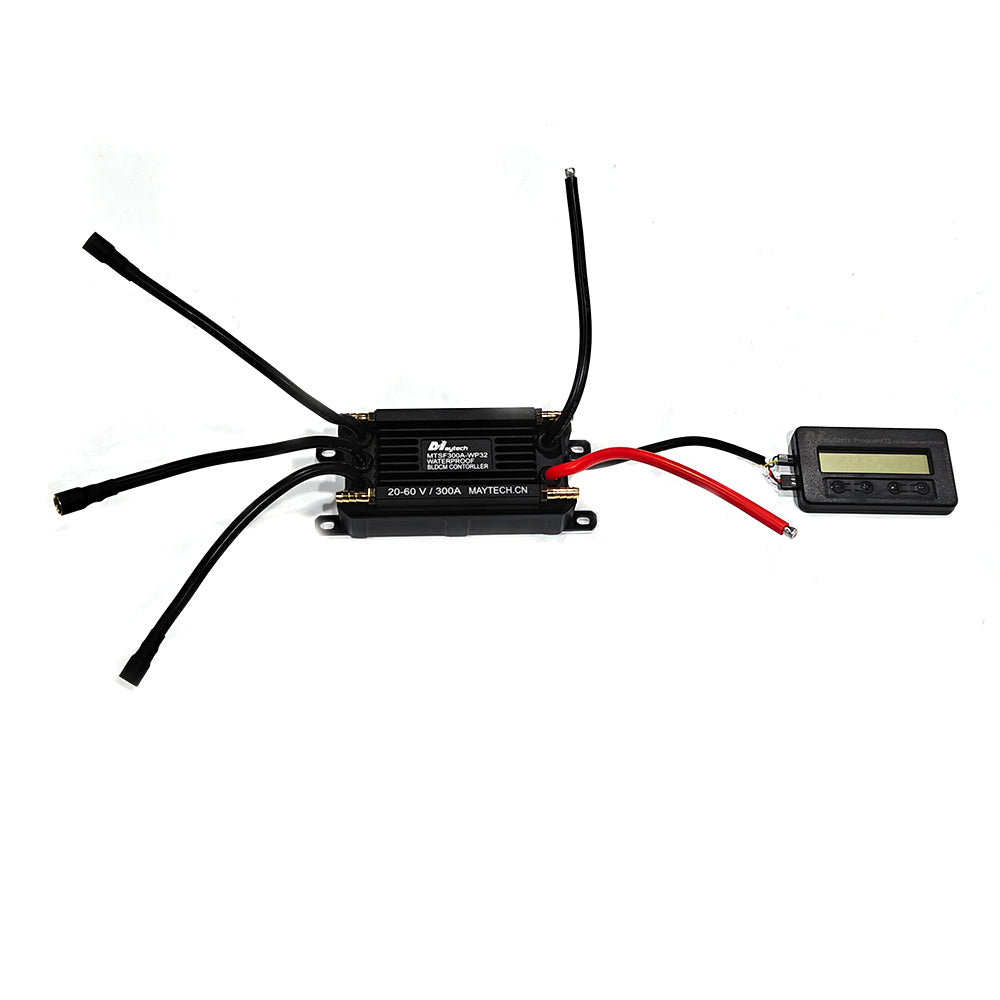 IN STOCK! Maytech New Marine 32Bit 300A 60V ESC IP68 Waterproof Compact Size Bidirectional ESC for Efoil Boat Underwater Thruster Electric Surfboard