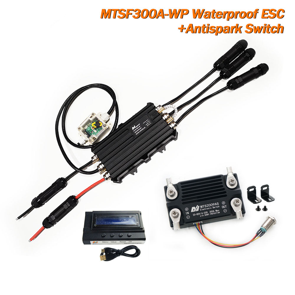 Maytech Waterproof 300A 14S 60V Watercooled ESC for Efoil Electric Surfboard Jetsurf