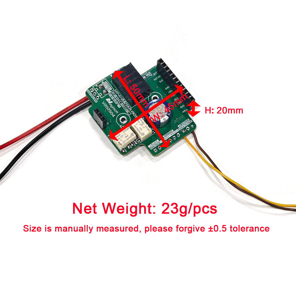 In Stock External UBEC With Power Supply Filter Adaptor Board Built-in 5V UBEC for MTSKR1905WF & MTSKR2005WF Receiver