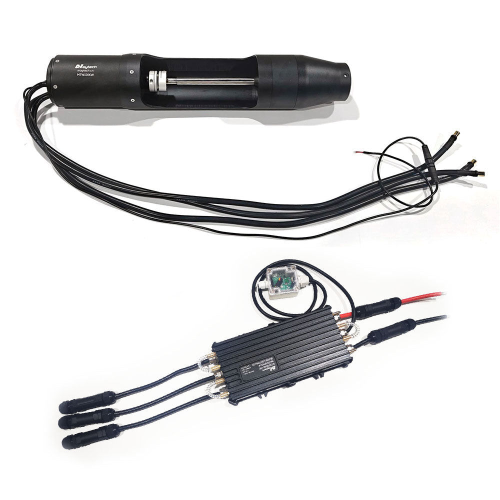 Maytech Max 21KW Water Jet Pump kit with 500A ESC Remote for Electric Boat Catamaran