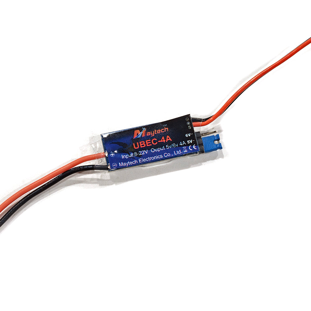 Maytech 4A UBEC 2-6S Lipo Volt Failsafe 5V/6V Adjustable