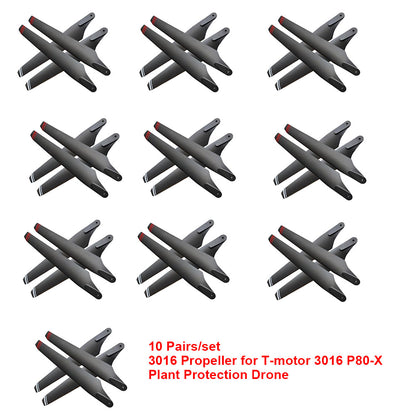 In Stock CW CCW 3016 30.4" x 10.9" Folding Blades for T-motor 3016 P80-X Plant Protection Drone