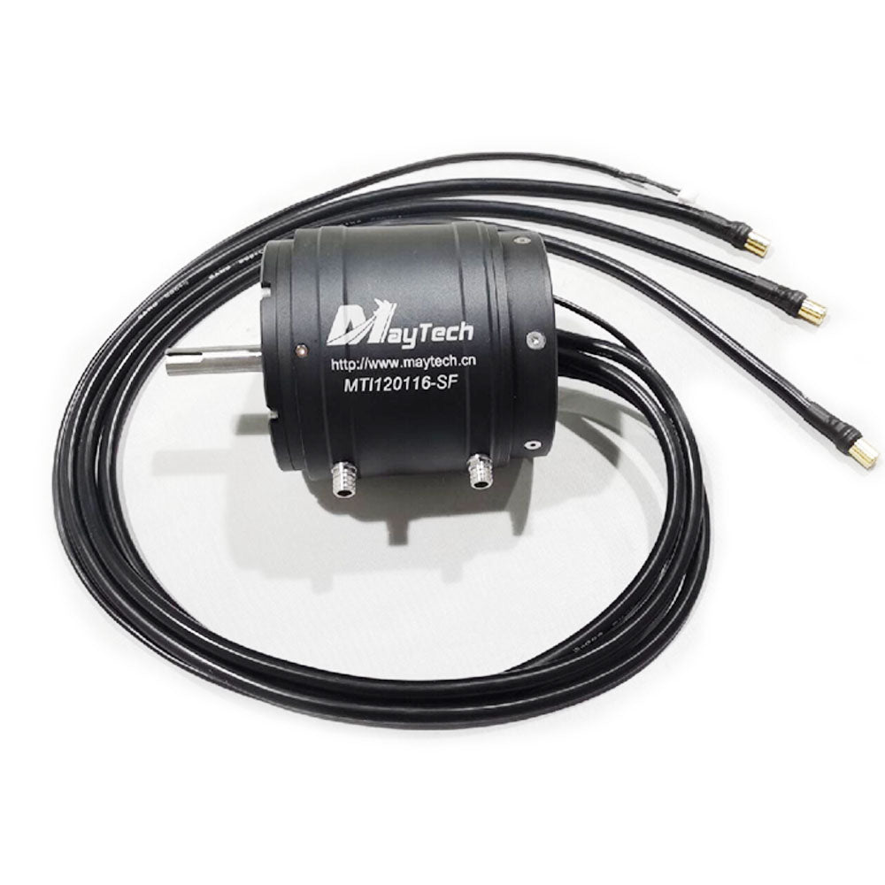 In Stock Maytech MTI120116 18.8KW Watercooled BLDC Motor Inrunner Sensorless Engine for Esurf/ RC Boat