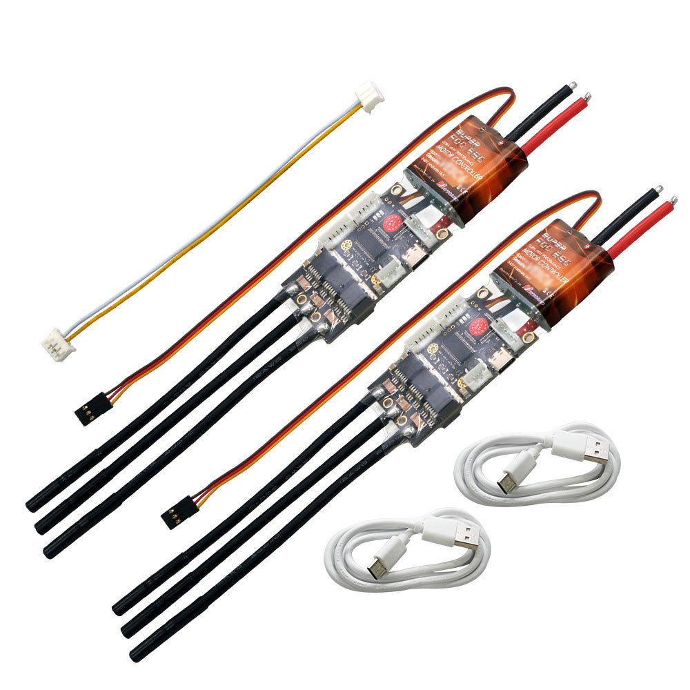Maytech Electric Skateboard Kit 2x Unsealed 6355 6365 6374 Motor + 2x SUPERFOC6.8 SuperESC +MTSKR2005WF Waterproof Esk8 Remote with Truck Pulley 9052 Wheels