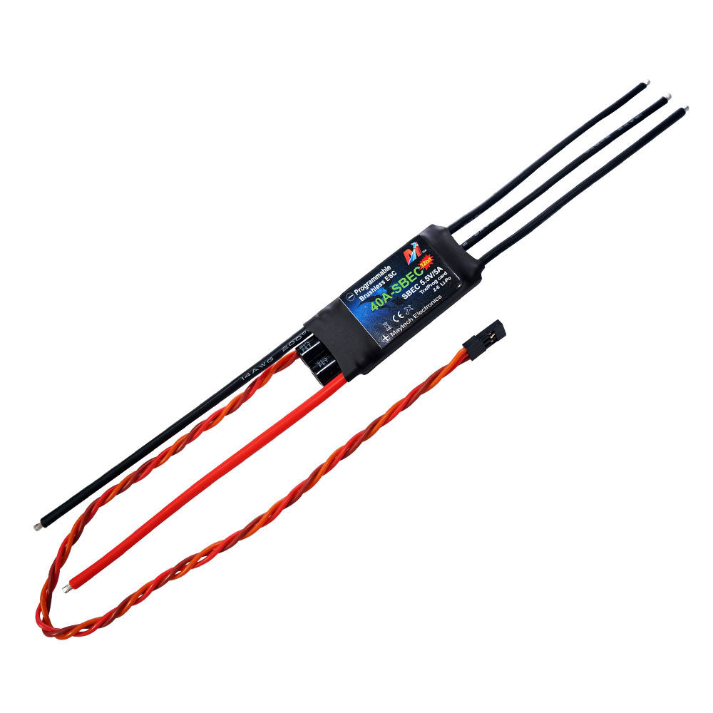 MT40A-SBEC-FP32 Falcon Pro 32bit Firmware Brushless ESC for RC Hobby/Airplane/Helicopter