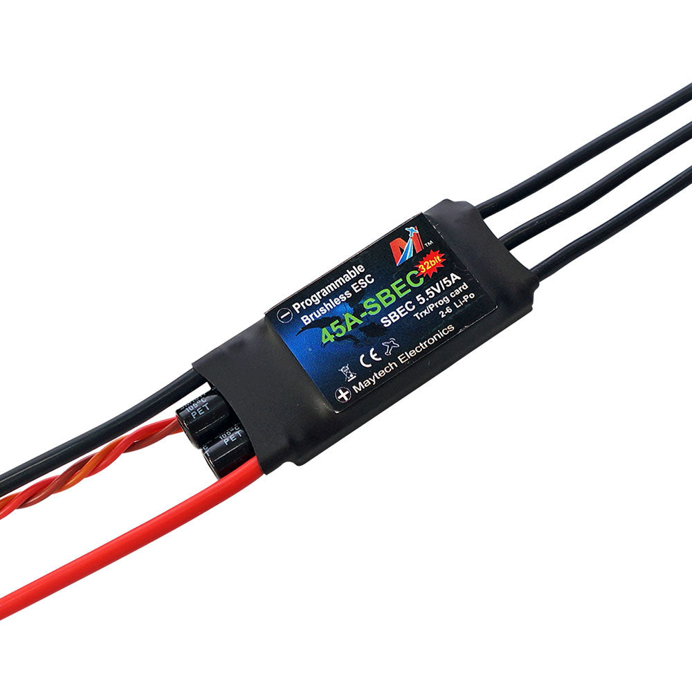 MT45A-SBEC-FP32 Falcon Pro 32bit Firmware Brushless ESC for RC Hobby/Airplane/Helicopter