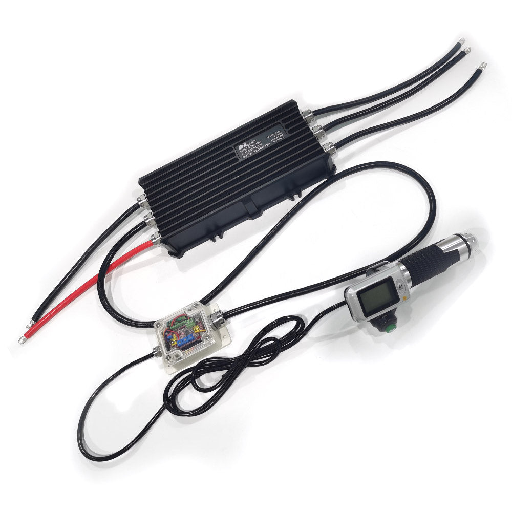 Electric Boat DIY Kit with 100KV 200KV 120116 Motor 500A ESC with Twist Throttle for Motorized Boats Jetski Catamaran