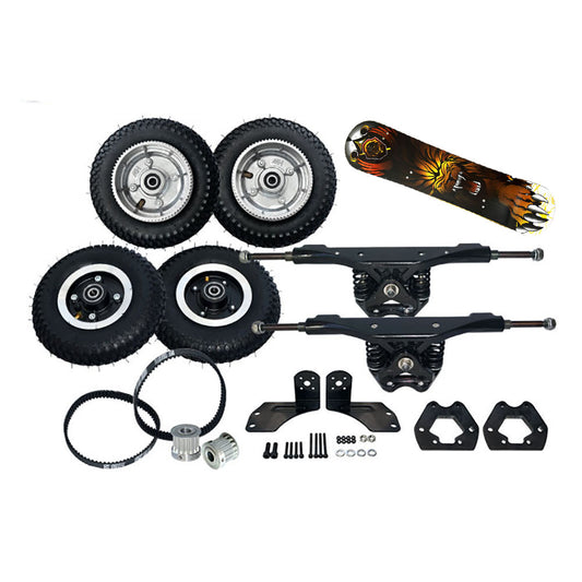 In Stock Maytech Electric Mountainboard Kit with Truck+Wheel+Deck+Motor Pulley+belt