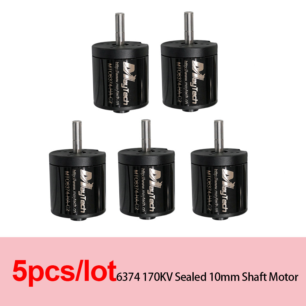 In Stock Brushless 6374 Sealed Motor 10mm Shaft Sensored 170/190KV