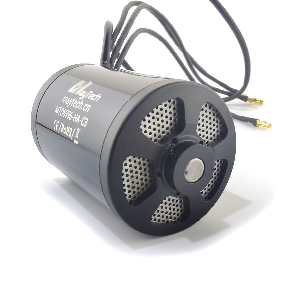 Pre-Order New 6396 150KV DC Motor C5 10mm Shaft with Stainless Steel Cooling Mesh for Electric Mountainboard