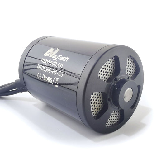 Pre-Order New 6396 150KV DC Motor C5 10mm Shaft with Stainless Steel Cooling Mesh for Electric Mountainboard