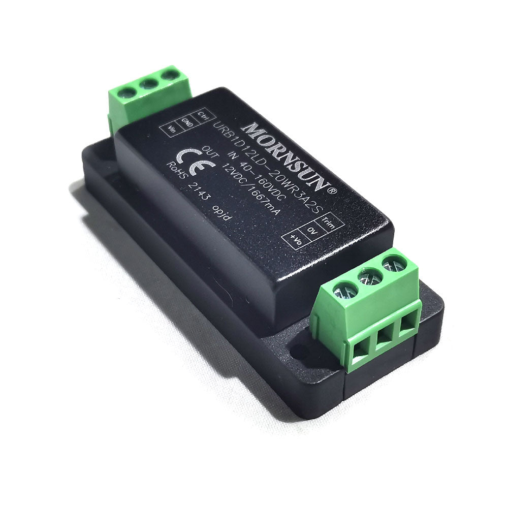 20W DC-DC Converter Input 40-160V Output DC 12V Step Down Module UBEC