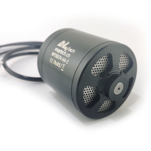 New 6374 170KV DC Motor C4 8mm Shaft with Stainless Steel Cooling Mesh for Electric Skateboard