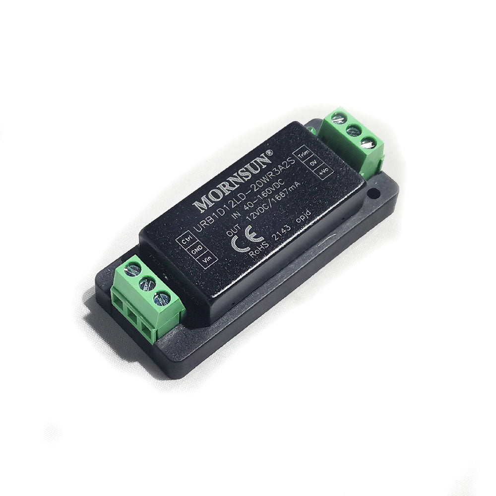 20W DC-DC Converter Input 40-160V Output DC 12V Step Down Module UBEC