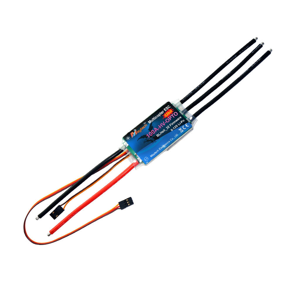 Maytech MT100A-OPTO-HV-SF32 BLHeli 32bit Firmware Brushless 100A ESC for Multi-copter/UAV Drone