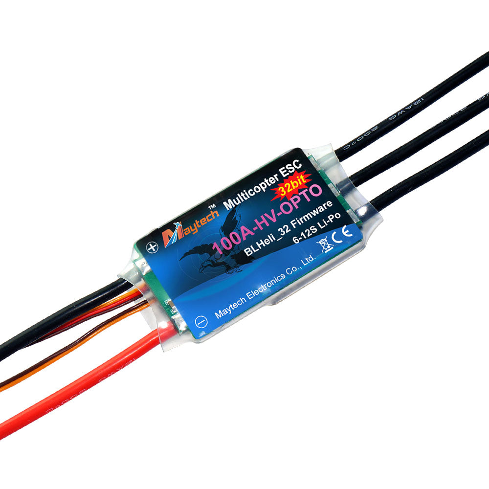 Maytech MT100A-OPTO-HV-SF32 BLHeli 32bit Firmware Brushless 100A ESC for Multi-copter/UAV Drone