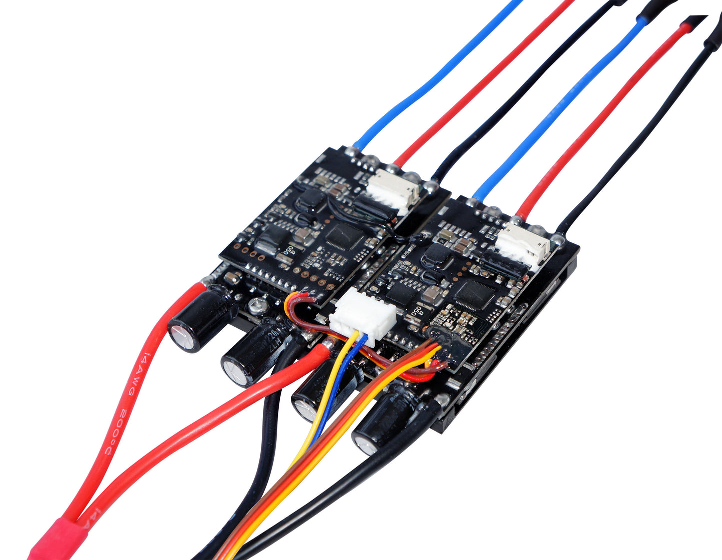 Maytech MTDU30A Dual 30A Drive Controller ESC with FOC Mode for Hub Motor/Belt-driven Motor Skateboard