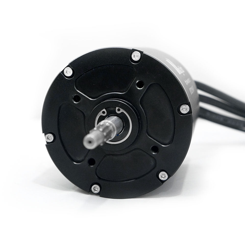 Maytech Waterproof 18KW Brushless DC Motor 120116 100KV Splined Shaft for Electric Surfboard Boat Jetboard