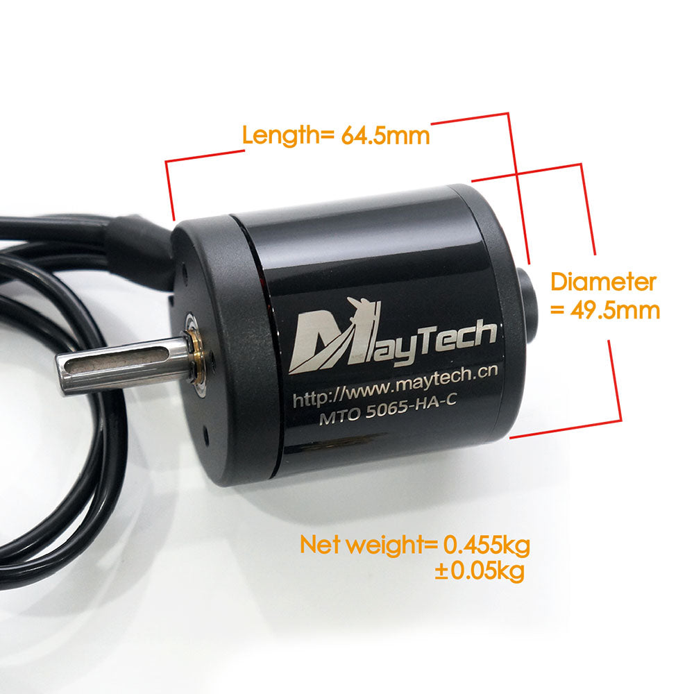 In Stock Brushless Motor 5065 Sealed Cover 8mm Shaft Sensored 70/170KV