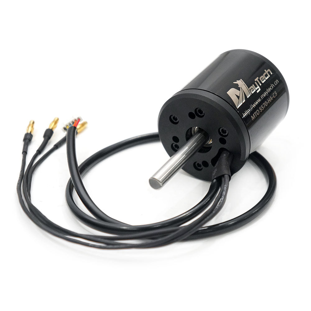 Brushless 5570 Sealed Motor 8mm Shaft Sensored 190KV 70KV With Big Ball Bearing